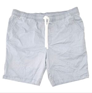 Relaxed Fit Cotton Blend Everyday Shorts Light Gray Goodfellow & Co Size Medium